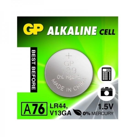 Bateria alkaiczna GP A76 LR44 V13GA