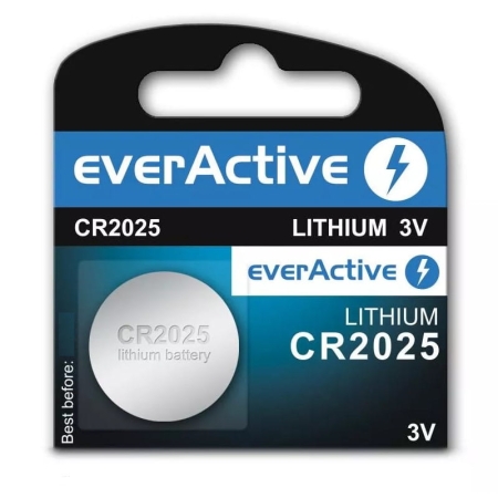 Bateria litowa EverActive CR 2025