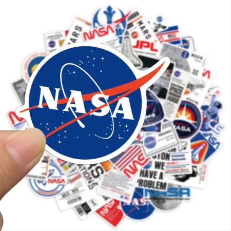 Naklejki NASA 50 szt. /0037/