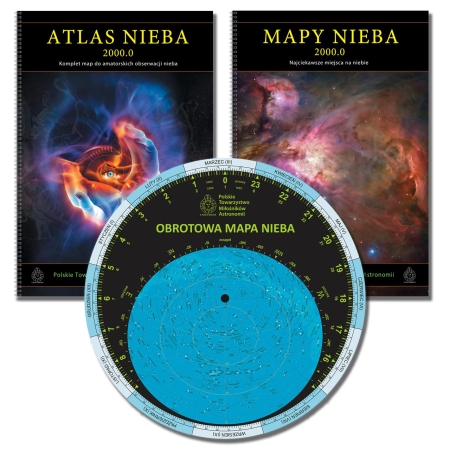 Atlas Nieba 2000.0, Mapy Nieba 2000.0, Obrotowa Mapa Nieba