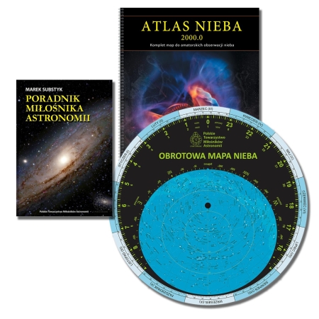 Poradnik Miłośnika Astronomii, Atlas Nieba 2000, Obrotowa Mapa Nieba